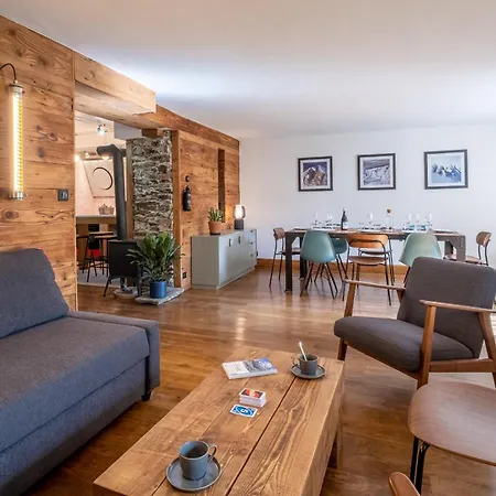 Smartstay Loft - Exterieur Et Vue Mont Blanc Dağ evi Chamonix