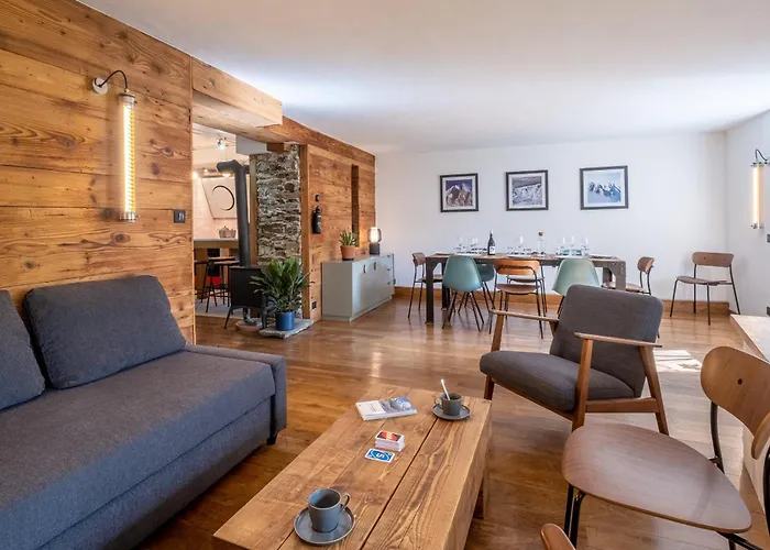 Smartstay Loft - Exterieur Et Vue Mont Blanc Chalet Chamonix